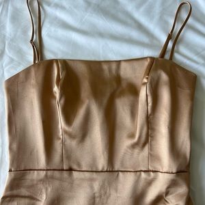 Gold Dress from Lulu’s